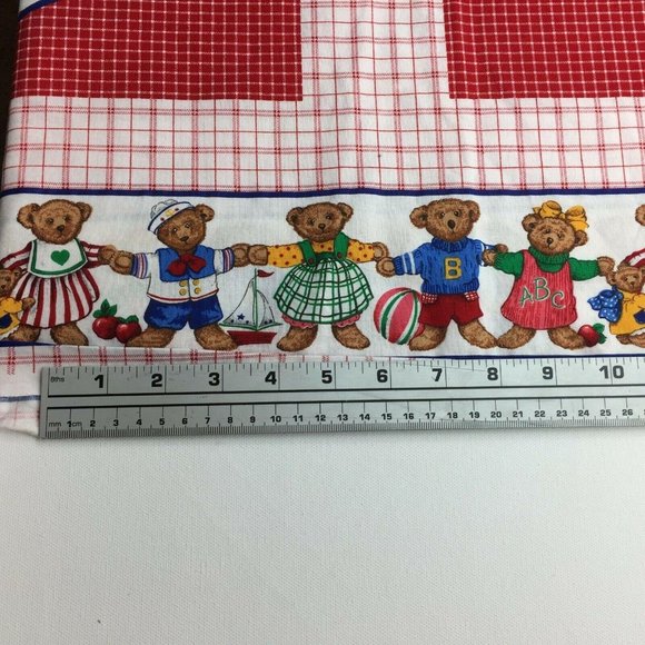 Cranston VIP Teddy Bear 14" Pillow Fabric Panel Re - Picture 8 of 10